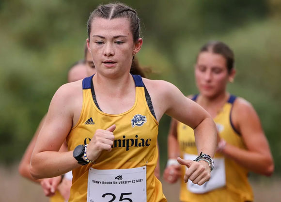 Quinnipiac athlete runs